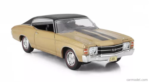 CHEVROLET  CHEVELLE SS 454 COUPE 1971  GOLD MET BLACK
