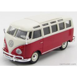 VOLKSWAGEN  T1 SAMBA MINIBUS 1962  RED IVORY