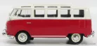 VOLKSWAGEN  T1 SAMBA MINIBUS 1962  RED IVORY