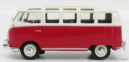 VOLKSWAGEN  T1 SAMBA MINIBUS 1962  RED IVORY