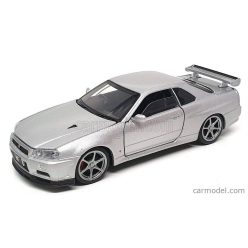 NISSAN  GT-R (R34) COUPE V-SPEC II 1999  SILVER