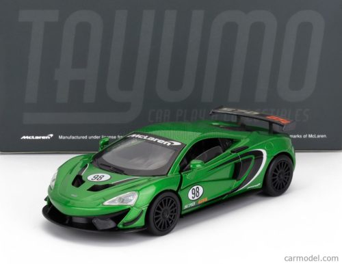 McLAREN  570S GT4 N 98 RACING 2016  GREEN