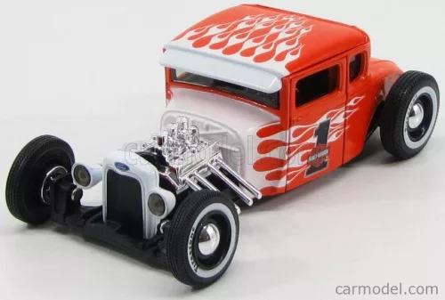 FORD USA  MODEL A CUSTOM HARLEY-DAVIDSON N 1 1929  ORANGE WHITE