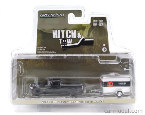 DODGE  RAM 2500 PICK-UP UPS 2023 WITH TRAILER  BLACK WHITE