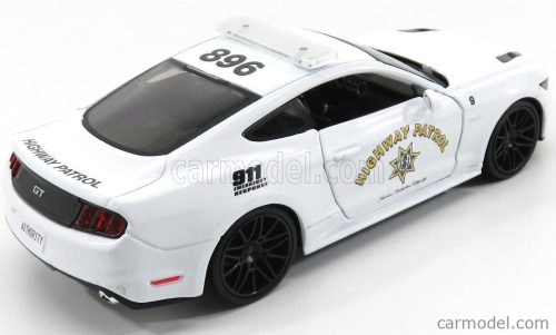 FORD USA  MUSTANG COUPE 5.0 GT HIGHWAY PATROL POLICE 2015  BLACK WHITE