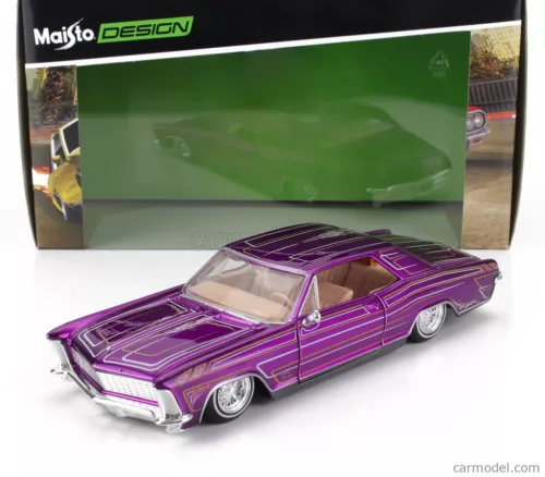 BUICK  RIVIERA LOWRIDERS 1965  PURPLE MET