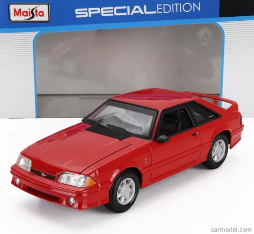 FORD USA  MUSTANG SVT COBRA COUPE 1993  RED