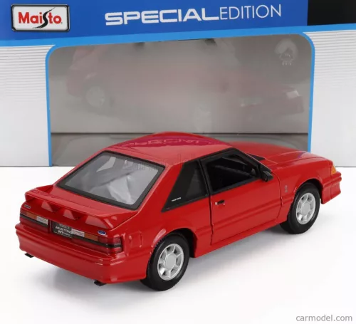 FORD USA  MUSTANG SVT COBRA COUPE 1993  RED