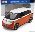 VOLKSWAGEN  ID.BUZZ MINIBUS 2023  ORANGE WHITE