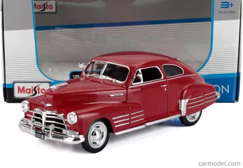 CHEVROLET  CHEVY FLEETLINE AEROSEDAN 1948  RED