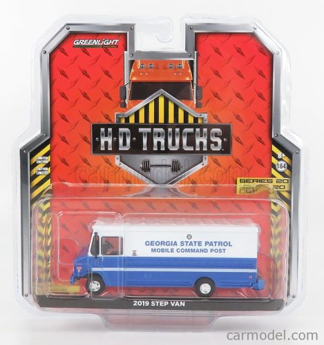 TRUCK  STEP VAN GEORGIA STATE PATROL MOBILE COMMAND POST POLICE 2019  BLUE MET WHITE