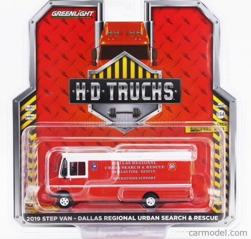 TRUCK  STEP VAN DALLAS REGIONAL URBAN FIRE ENGINE SEARCH & RESCUE 2019  RED WHITE