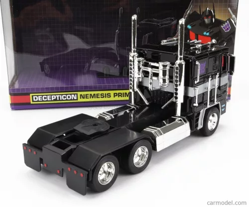PETERBILT  352 TRACTOR TRUCK 3-ASSI 1979 - NEMESIS PRIME TRANSFORMERS  BLACK