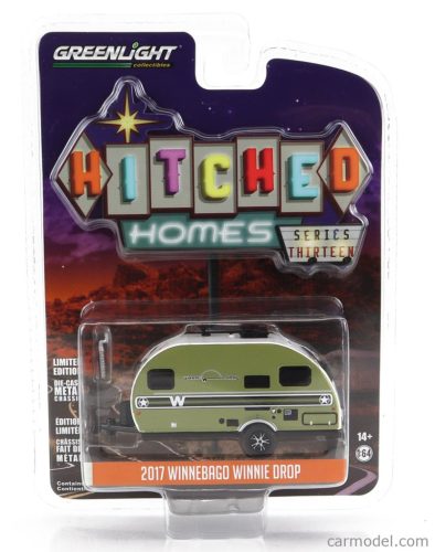 TRAILER  WINNEBAGO WINNIE DROP ROULOTTE 2017  GREEN WHITE