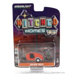 TRAILER  TEARDROP ROULOTTE 2016  ORANGE SILVER