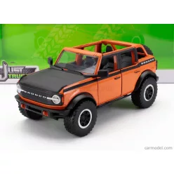 FORD USA  BRONCO OPEN 2021 WITH SET 4X TIRES  ORANGE BLACK