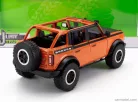 FORD USA  BRONCO OPEN 2021 WITH SET 4X TIRES  ORANGE BLACK