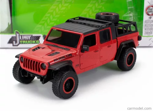 JEEP  GLADIATOR PICK-UP 2020 WITH SET 4X TIRES  RED BLACK