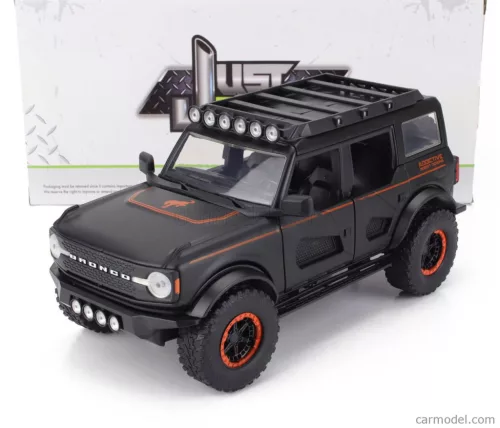 FORD USA  BRONCO 2021  MATT BLACK ORANGE