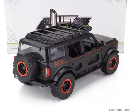 FORD USA  BRONCO 2021  MATT BLACK ORANGE