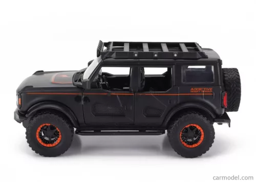 FORD USA  BRONCO 2021  MATT BLACK ORANGE
