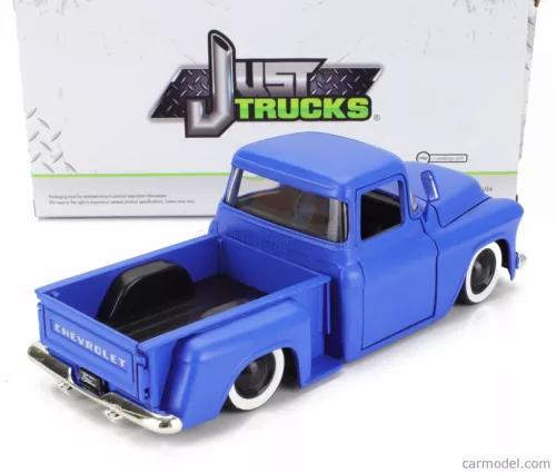 CHEVROLET  PICK-UP STEPSIDE CUSTOM 1955  MATT BLUE