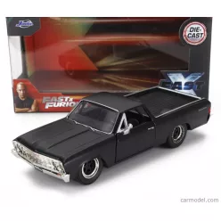   CHEVROLET  EL CAMINO PICK-UP (FF10) CUSTOM 1967 - FAST & FURIOUS  MATT BLACK