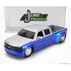 CHEVROLET  SILVERADO PICK-UP DUALLY 2007  BLUE SILVER