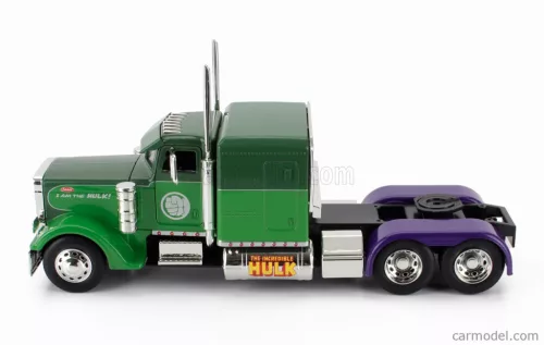 PETERBILT  379 TRACTOR TRUCK 3-ASSI HULK 1992  2 TONE GREEN