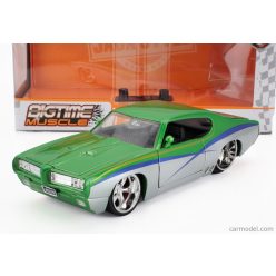 PONTIAC  GTO JUDGE COUPE 1969  GREEN SILVER