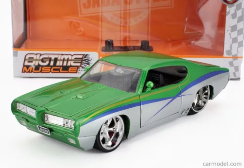 PONTIAC  GTO JUDGE COUPE 1969  GREEN SILVER
