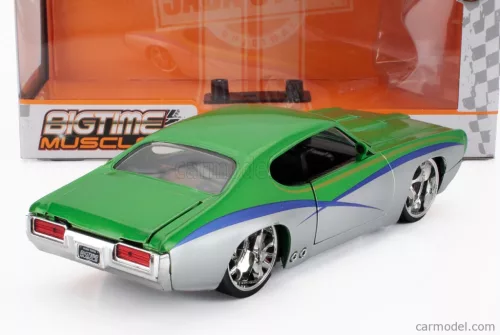 PONTIAC  GTO JUDGE COUPE 1969  GREEN SILVER