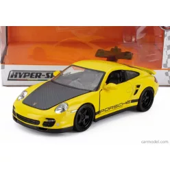 PORSCHE  911 997 TURBO COUPE 2006  YELLOW BLACK