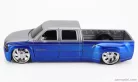 CHEVROLET  SILVERADO PICK-UP DUALLY 1999  BLUE SILVER