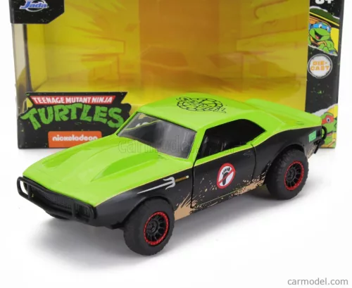 CHEVROLET  CAMARO 1967 - NINJA TURTLES - TARTARUGHE NINJA  BLACK GREEN