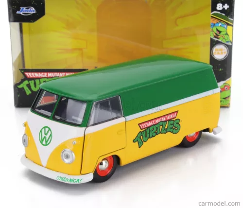 VOLKSWAGEN  T1 VAN 1962 - NINJA TURTLES - TARTARUGHE NINJA  BLACK GREEN