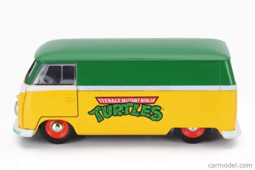 VOLKSWAGEN  T1 VAN 1962 - NINJA TURTLES - TARTARUGHE NINJA  BLACK GREEN