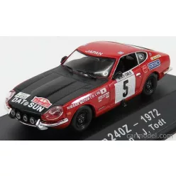   NISSAN  DATSUN N 5 RALLY MONTECARLO 1972 R.AALTONEN - J.TODT  RED BLACK