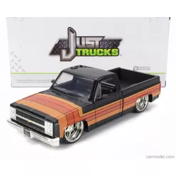 CHEVROLET  C-10 PICK-UP CUSTOM 1985  BLACK BROWN