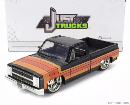 CHEVROLET  C-10 PICK-UP CUSTOM 1985  BLACK BROWN