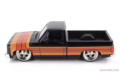 CHEVROLET  C-10 PICK-UP CUSTOM 1985  BLACK BROWN