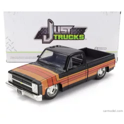 CHEVROLET  C-10 PICK-UP CUSTOM 1985  BLACK BROWN