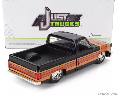 CHEVROLET  C-10 PICK-UP CUSTOM 1985  BLACK BROWN
