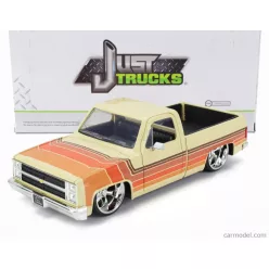 CHEVROLET  C-10 PICK-UP CUSTOM 1985  CREAM BROWN ORANGE
