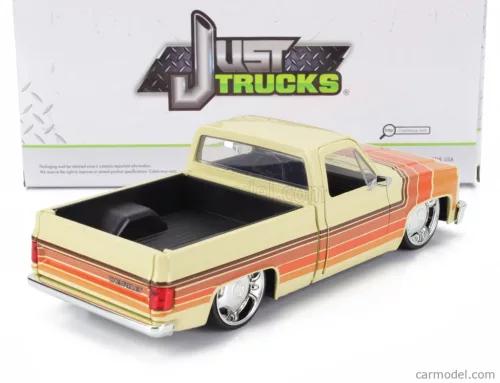 CHEVROLET  C-10 PICK-UP CUSTOM 1985  CREAM BROWN ORANGE