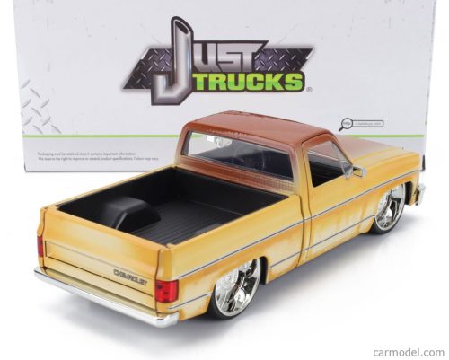 CHEVROLET  C-10 PICK-UP CUSTOM 1985  2 TONE CREAM BROWN