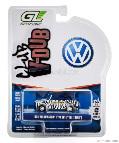 VOLKSWAGEN  TYPE 181 THE THING SAFARI ADVENTURE 1974  WHITE BLACK