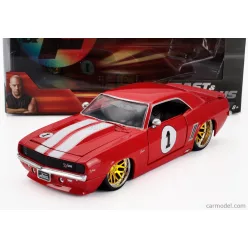 CHEVROLET  CAMARO N 1 RACING COUPE 1969  RED WHITE
