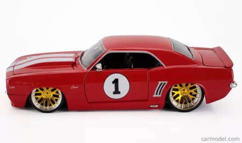 CHEVROLET  CAMARO N 1 RACING COUPE 1969  RED WHITE