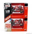DUCATI  SET 2X DESMOSEDICI GP23 TEAM LENOVO N 1 WORLD CHAMPION MOTOGP SEASON 2023 FRANCESCO BAGNAIA + N 23 MOTOGP SEASON 2023 ENEA BASTIANINI  RED